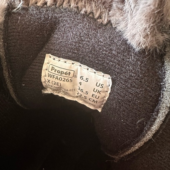 NWT Women's Dulcie Leather Suede Scotchgard Treated Mid-Calf Boot Black Size 6.5 - Picture 7 of 10